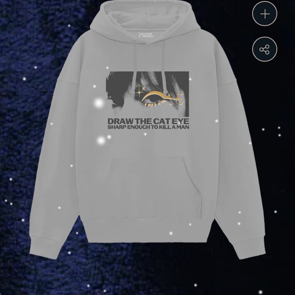 Taylor Swift Cat Eye Hoodie | New in Package